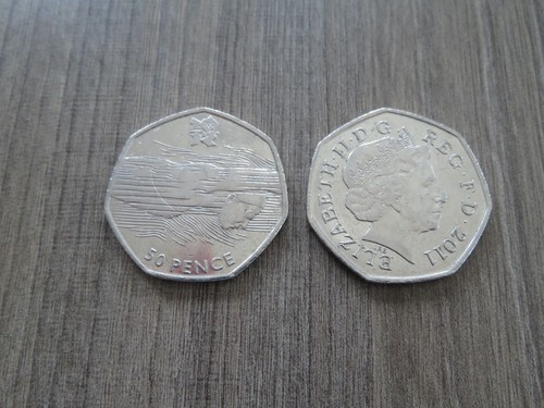 2012 london olympic games 50p - olympic,