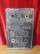 Vintage French Pressed Tin