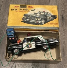 Battery operated siren patrol - operated,