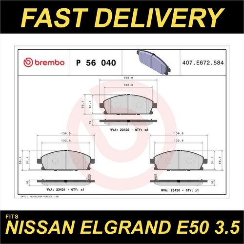 Brembo brake pads set - brake,