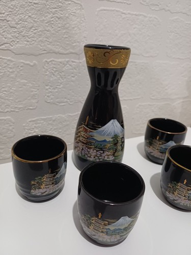 Vintage japanese sake set - sake,