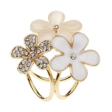 Fashion Scarf Buckle Triple