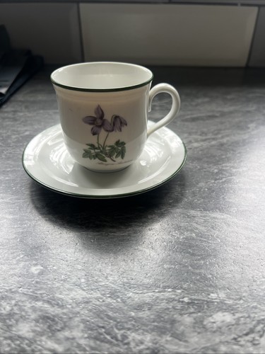 Individual cup and - individual, saucer