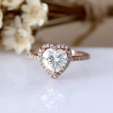 2Ct Heart Shaped Diamond