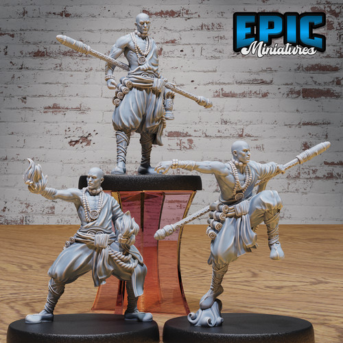 Shaolin monks - monks, |