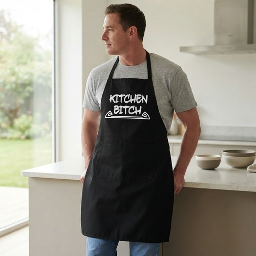 Humorous cooking apron for bbq - humorous,
