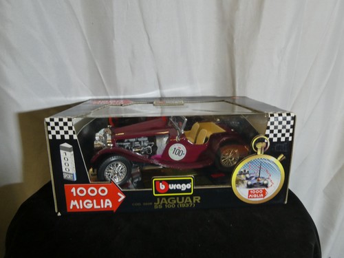 Burago 1000 miglia jaguar - 1/18,