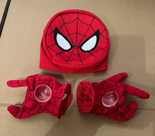 Build A Bear Clothes Outfit Accessories Ultimate Spider-Man Gloves & Mask Hood