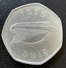 Ireland 50p 1975 