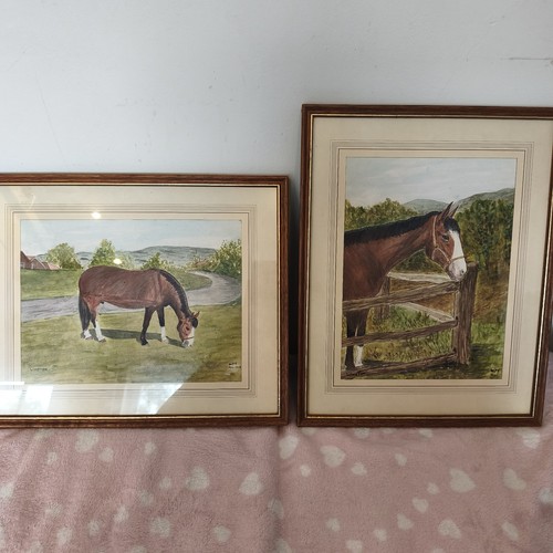 Pair vintage horse - vintage,
