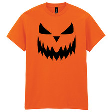 Mens Pumpkin Face Halloween