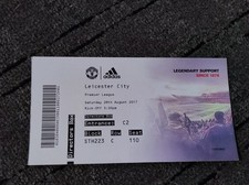 Manchester United vs Leicester City Ticket 2017 Premier League Directors Box