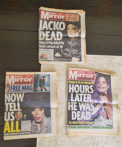 Daily mirror newspapers - daily,