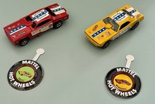 Hot Wheels 1969 Redline Snake and Mongoose with Buttons HK & USA Original NrMint