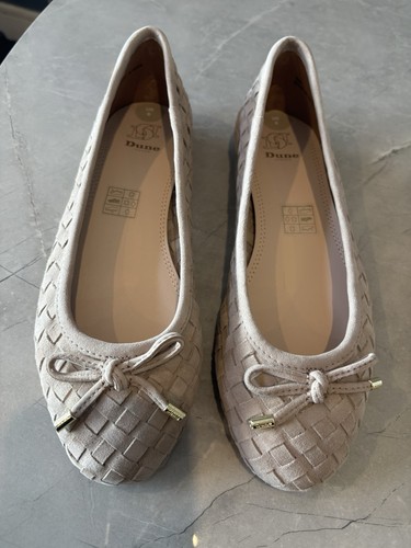Dune ladies size beige - size, suede