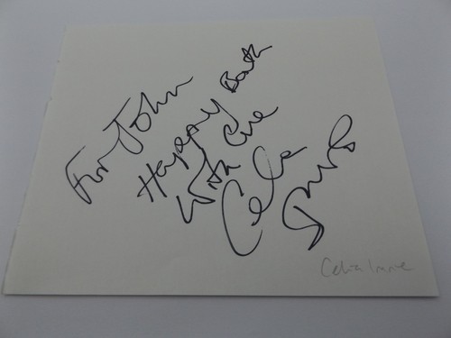 Autograph book page - x,