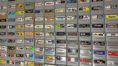 Nintendo super famicom lot - nintendo,