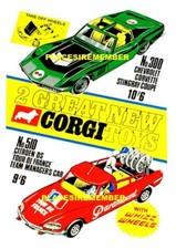 CORGI TOYS CHEVROLET CORVETTE