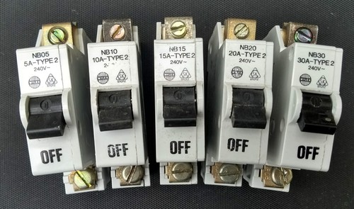 Wylex mcb 40a 30a - wylex, 40a,