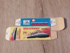 Empty Box - Original Empty Box Matchbox Superfast 72 Hovercraft 