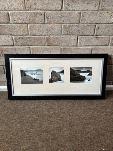 Ikea framed coastal photo set - ikea,