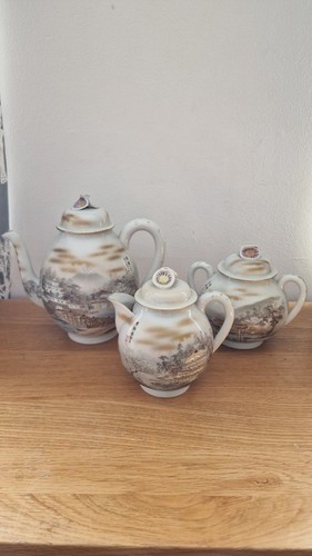 Vintage japanese kutani tea - vintage,