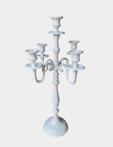 Ivory candelabra 60cm high - ivory,