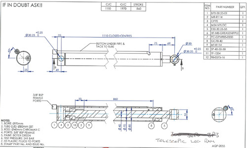 Log splitter double acting - splitter,