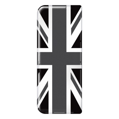 Union jack black and - black, white