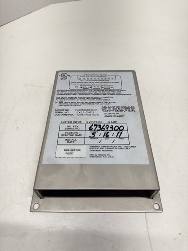 Gilbarco security module - security,