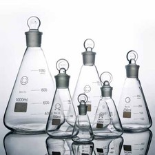 Beaker glassware conical flask - beaker,