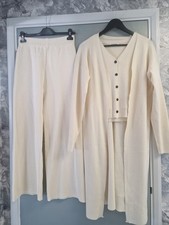 CREAM TROUSER SUIT 3 PIECE 10