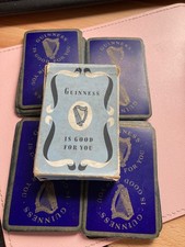 VINTAGE JOHN WADDINGTON GUINNESS IS GOOD FOR YOU ADVERTISING PLAYING CARDS & BOX