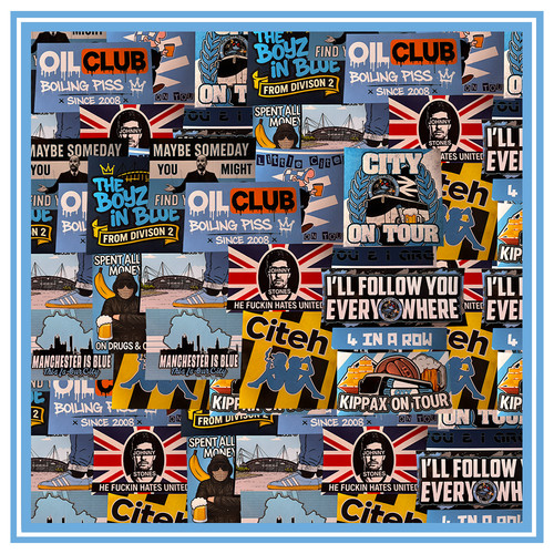 Manchester city stickers - stickers, |