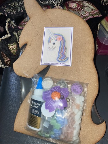 Craft magic mosaic unicorn kit - mosaic,