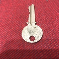 Antique 1921 AA (Automobile Association) Members Roadside Phone Box Key H.&T.V e