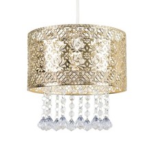 Gold Ceiling Light Shade