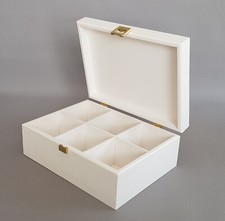 Pine Wood Organiser Box 6