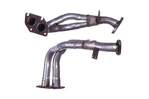 Exhaust twin front - twin,
