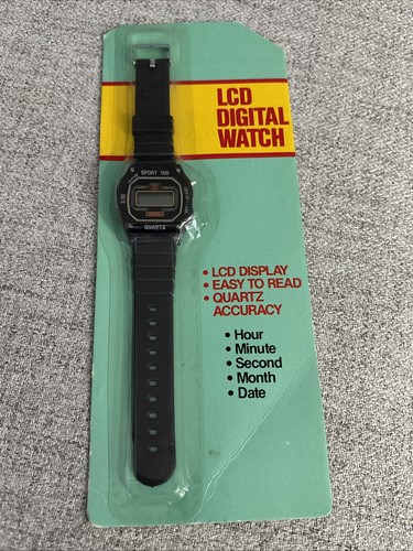 Vtg 1980 sport 100 lcd - sport,