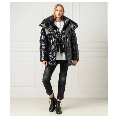 Dsquared2 logo quilted shiny