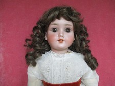Antique Bisque Head Doll Kley & Hahn Walkure, 21", 53cm