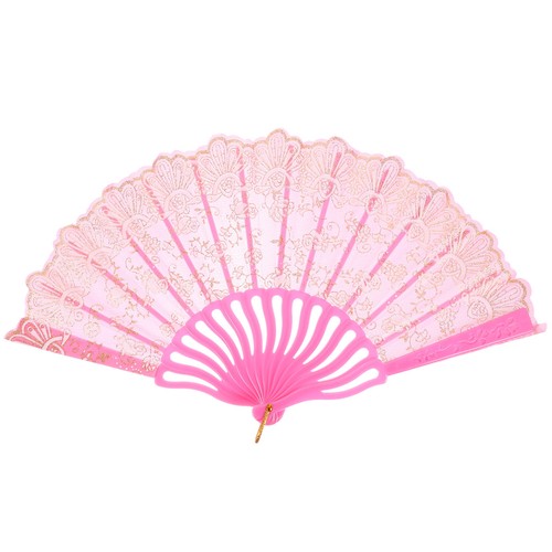 Antique decorative folding fan - decorative,