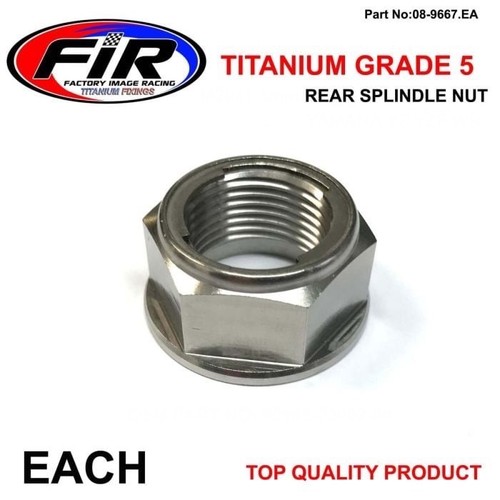 Titanium nut kawasaki - x1,