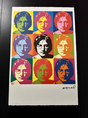 Andy warhol numbered litho - warhol,