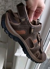 Mens CATERPILLAR brown leather