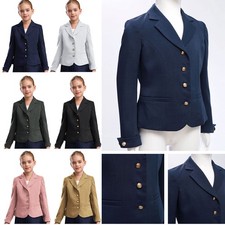 UK Girls Blazer Jacket Button