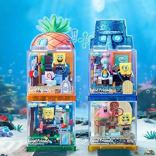 Spongebob building blocks set - building,