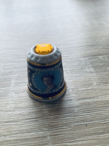 Golden jubilee 2002 - golden, thimble