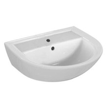 Armitage Shanks Sandringham 21 Wall Hung Basin 500mm Wide - 1 Tap Hole